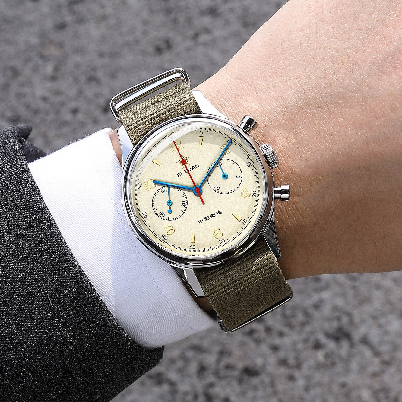 SEAKOSS ｜SEAGULL 1963｜40MM｜CHRONOGRAPH WATCH