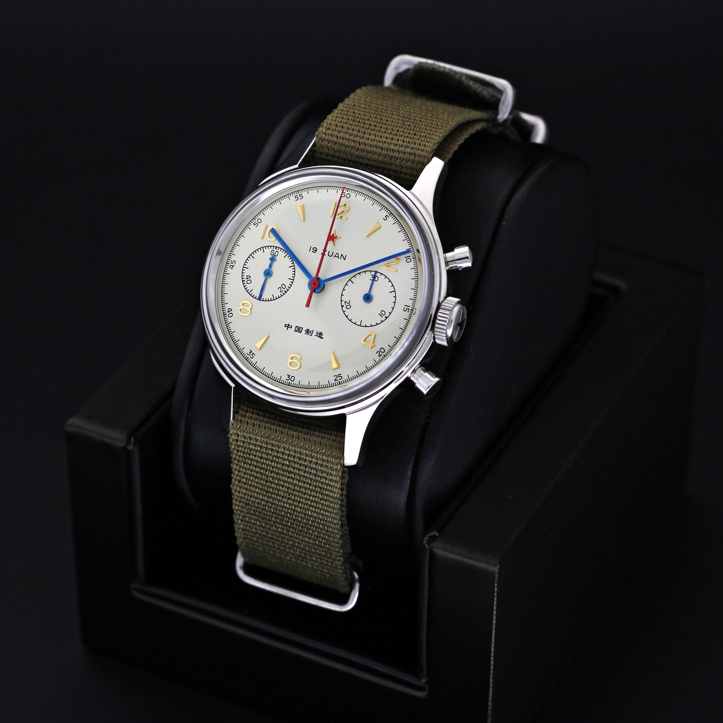 SEAKOSS ｜SEAGULL 1963｜38MM｜ACRYLIC GLASS｜CHRONOGRAPH WATCH